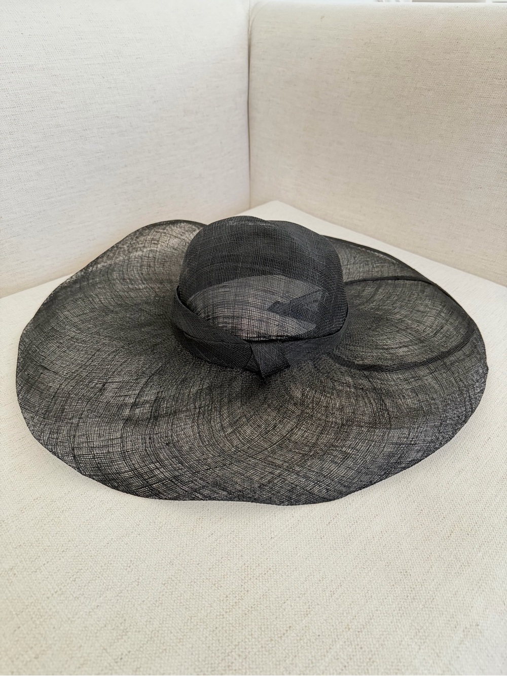 ZARA Black Wide Brim Hat – Size S